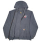 Mens Blue Carhartt  Full Zip Jumper