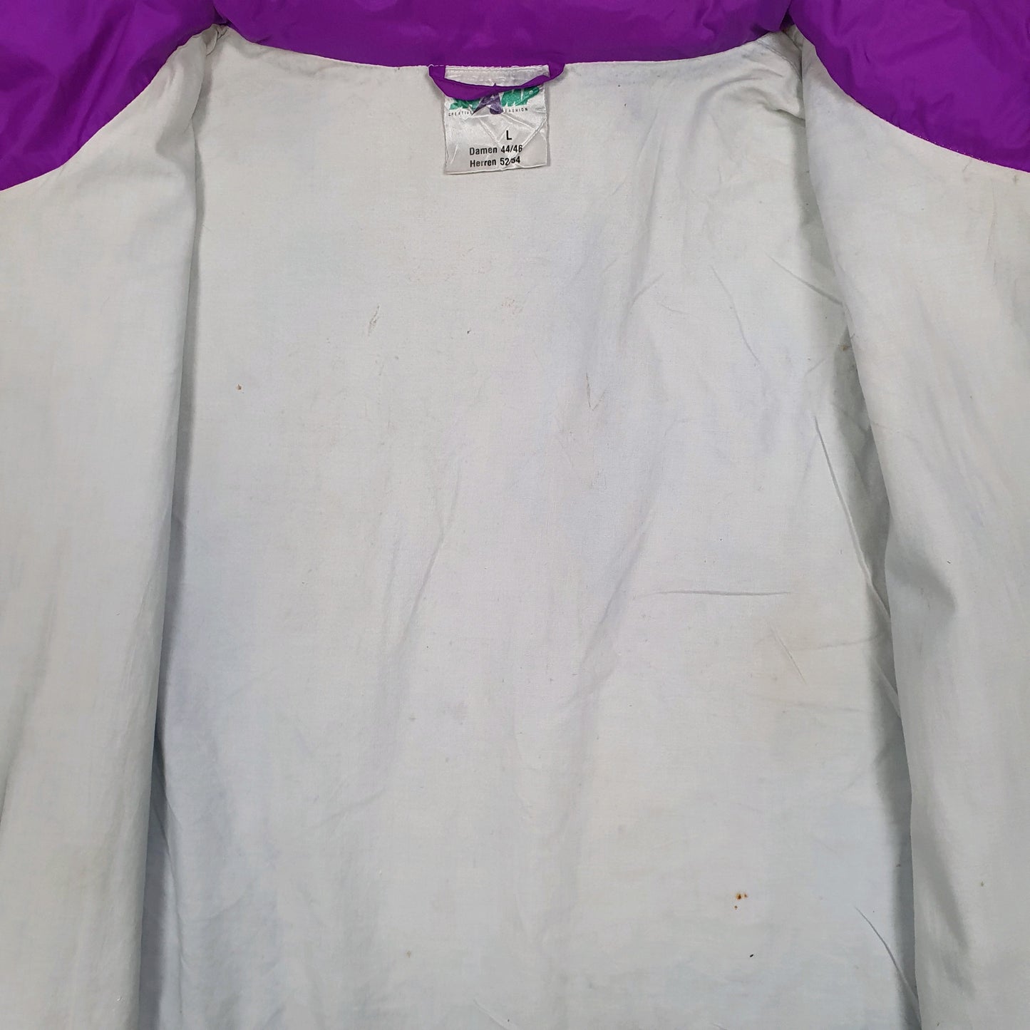 Mens Blue Shamp Vintage 90s  Coat