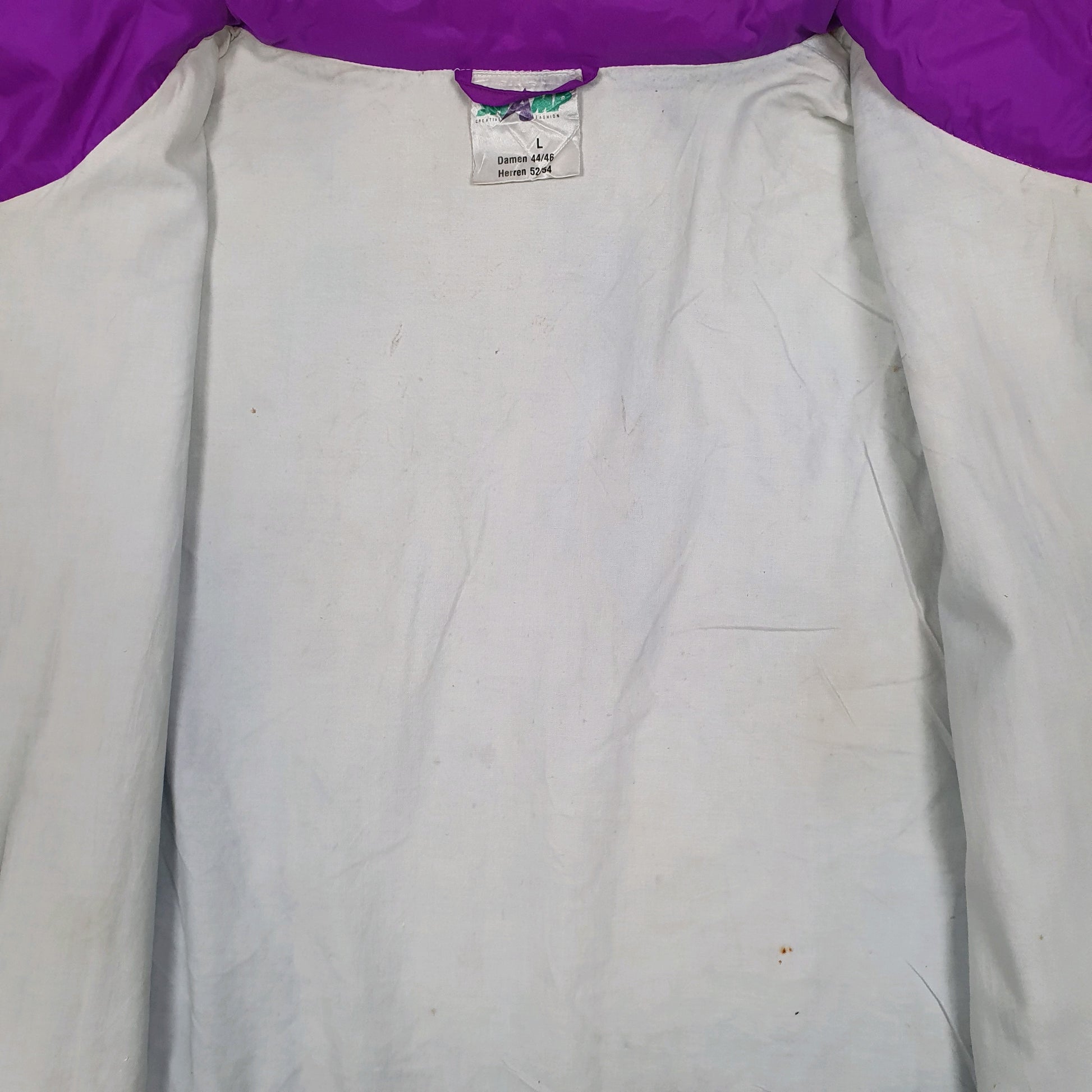 Mens Blue Shamp Vintage 90s  Coat