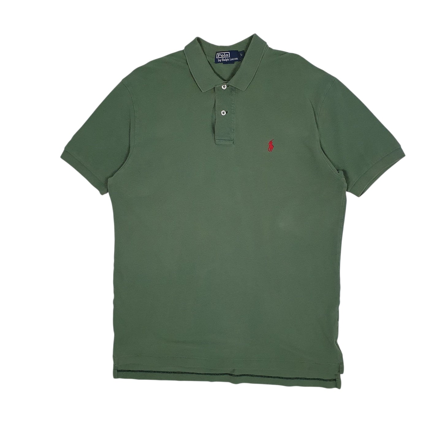 Mens Green Polo Ralph Lauren  Short Sleeve Polo Shirt