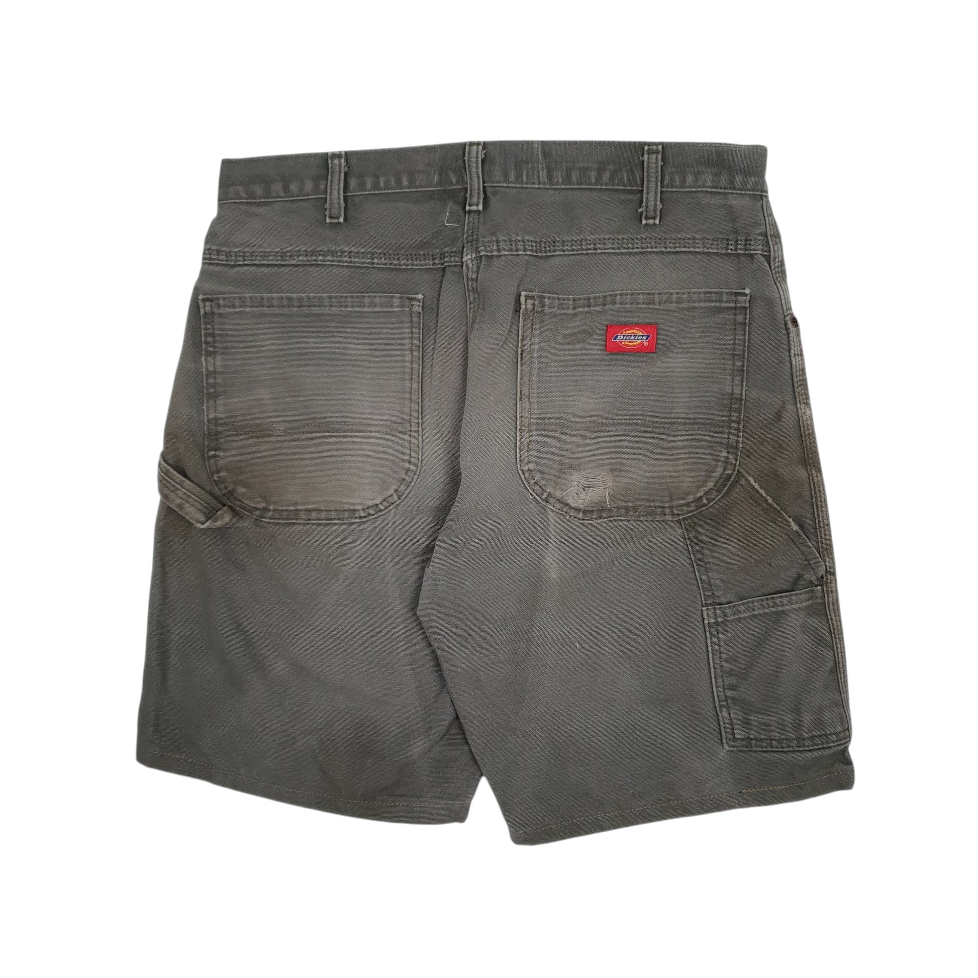 Mens Green Dickies   Shorts