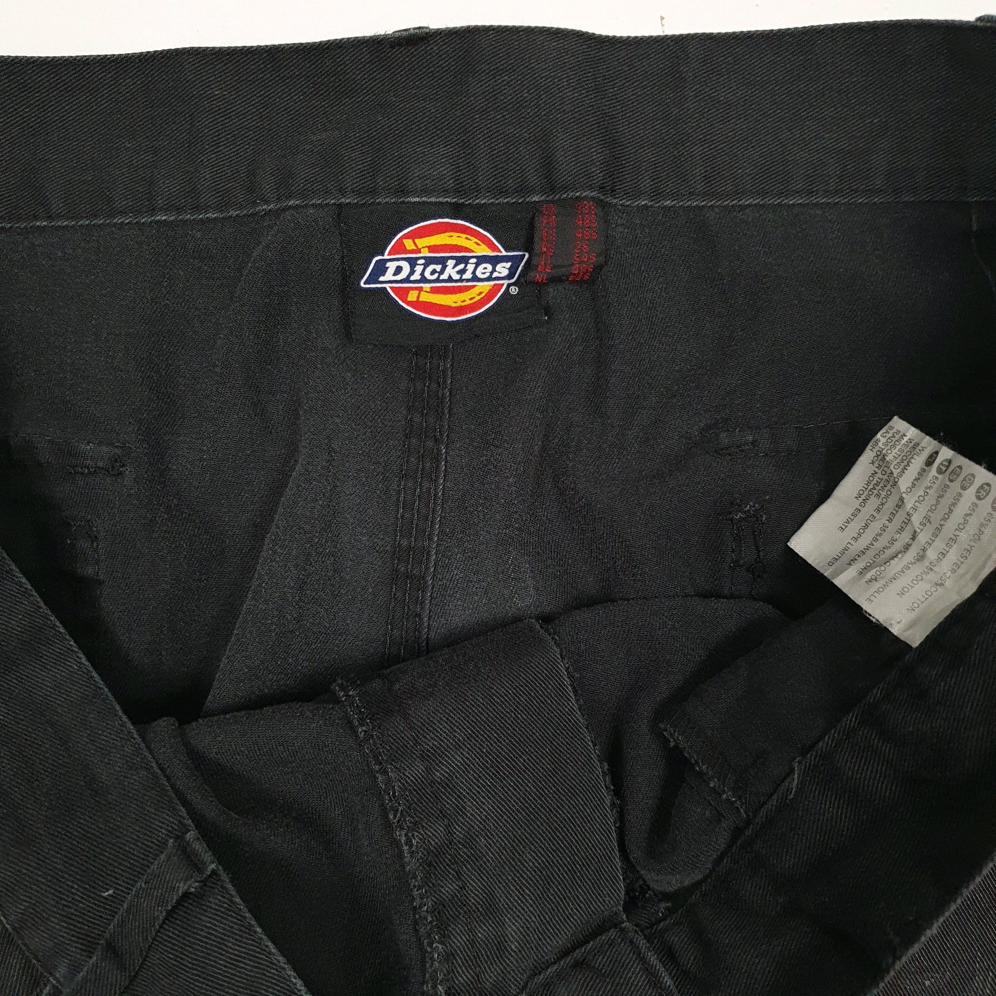 Mens Black Dickies Workwear  Trousers