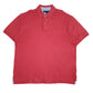 Mens Red Tommy Hilfiger  Short Sleeve Polo Shirt