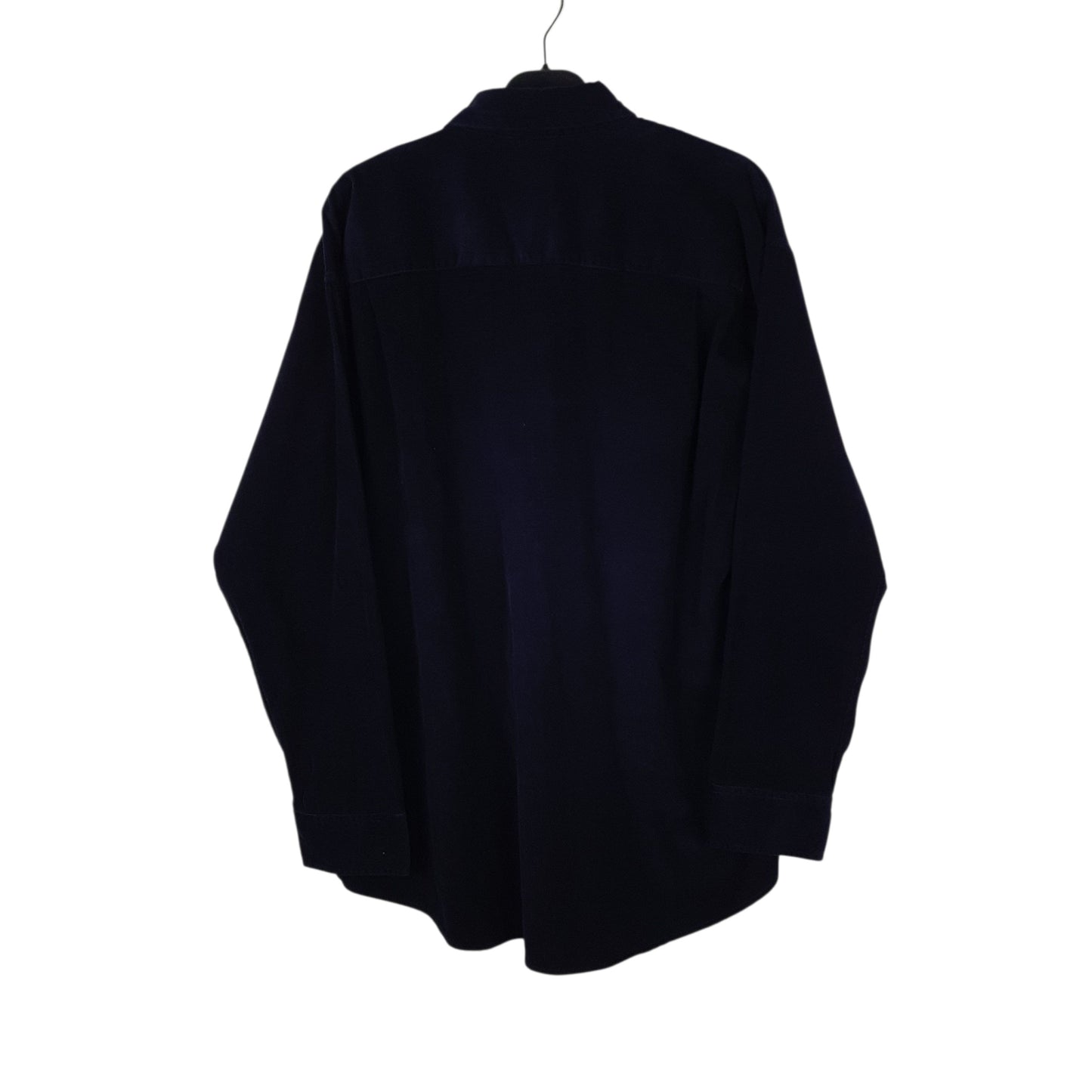 Mens Navy Izod Corduroy  Shirt