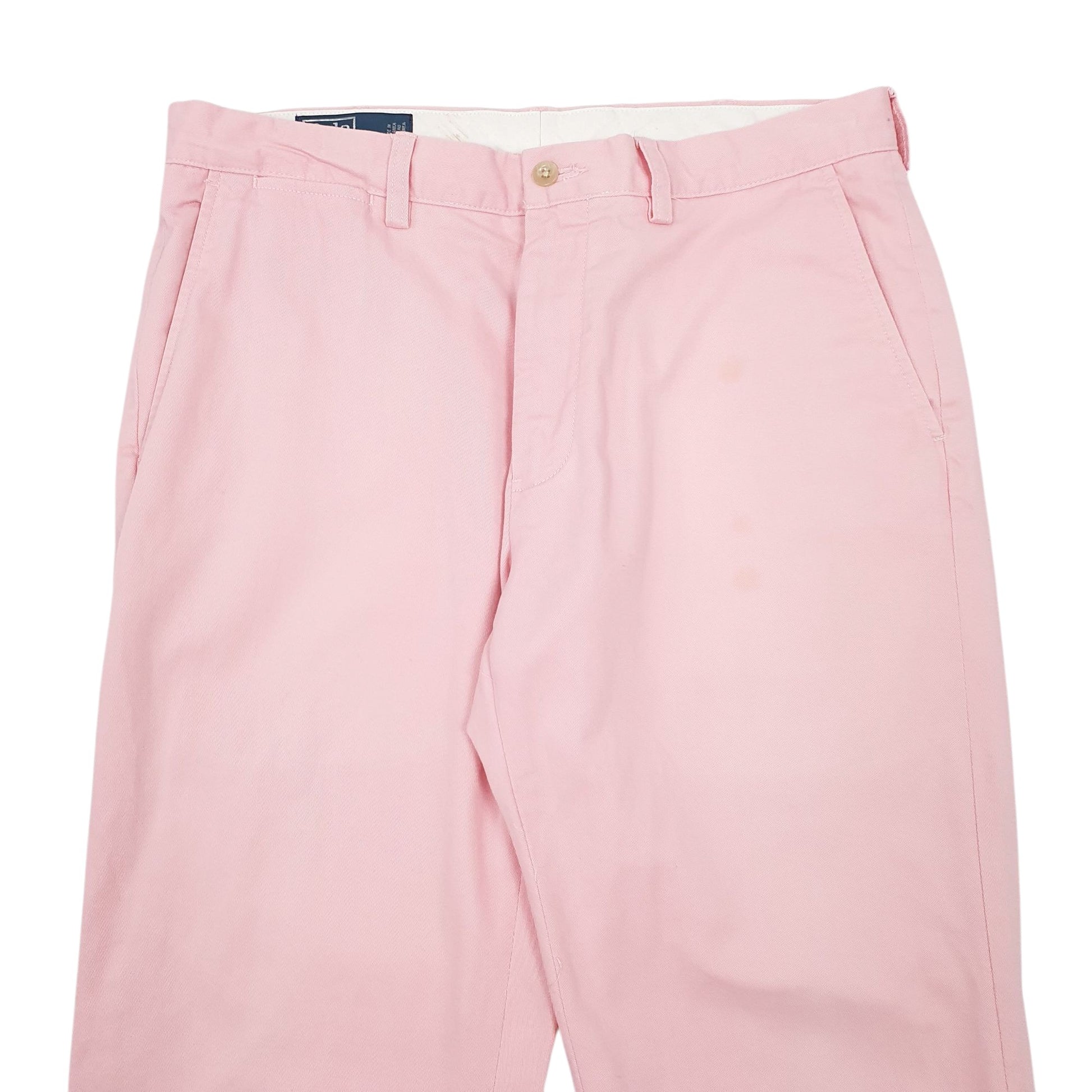 Mens Pink Polo Ralph Lauren Preston Pant  Trousers