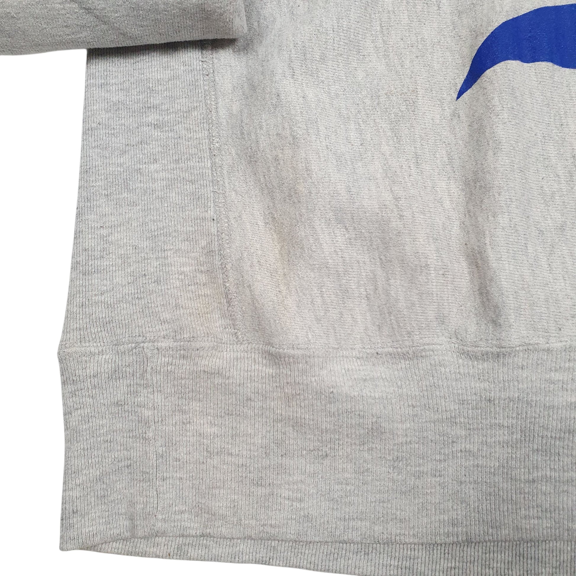 Mens Grey Champion Made In USA 90s  Reverse Weave Hoodie Jumper