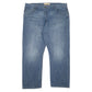 Mens Blue Wrangler  Relaxed JeansW42 L30