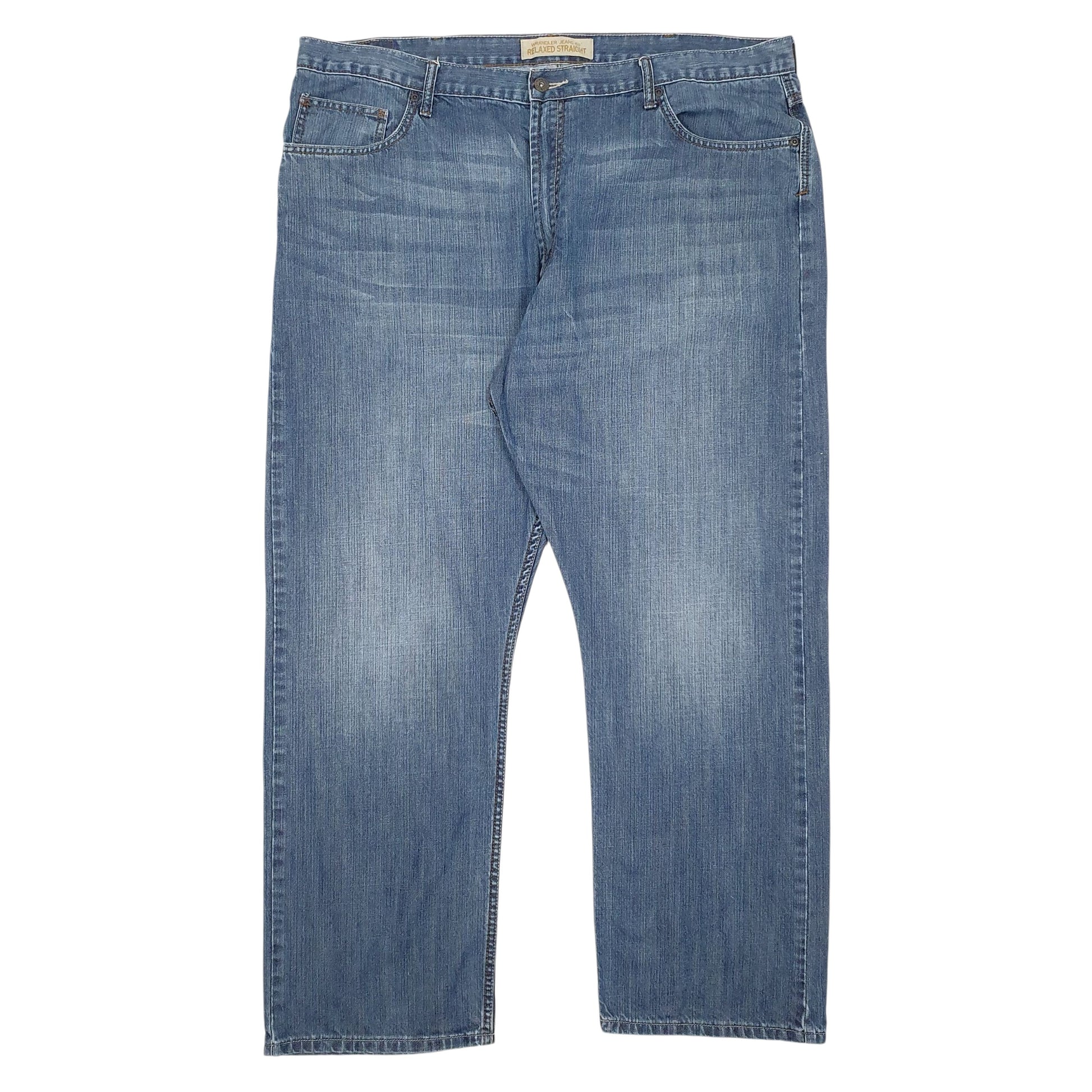 Mens Blue Wrangler  Relaxed JeansW42 L30