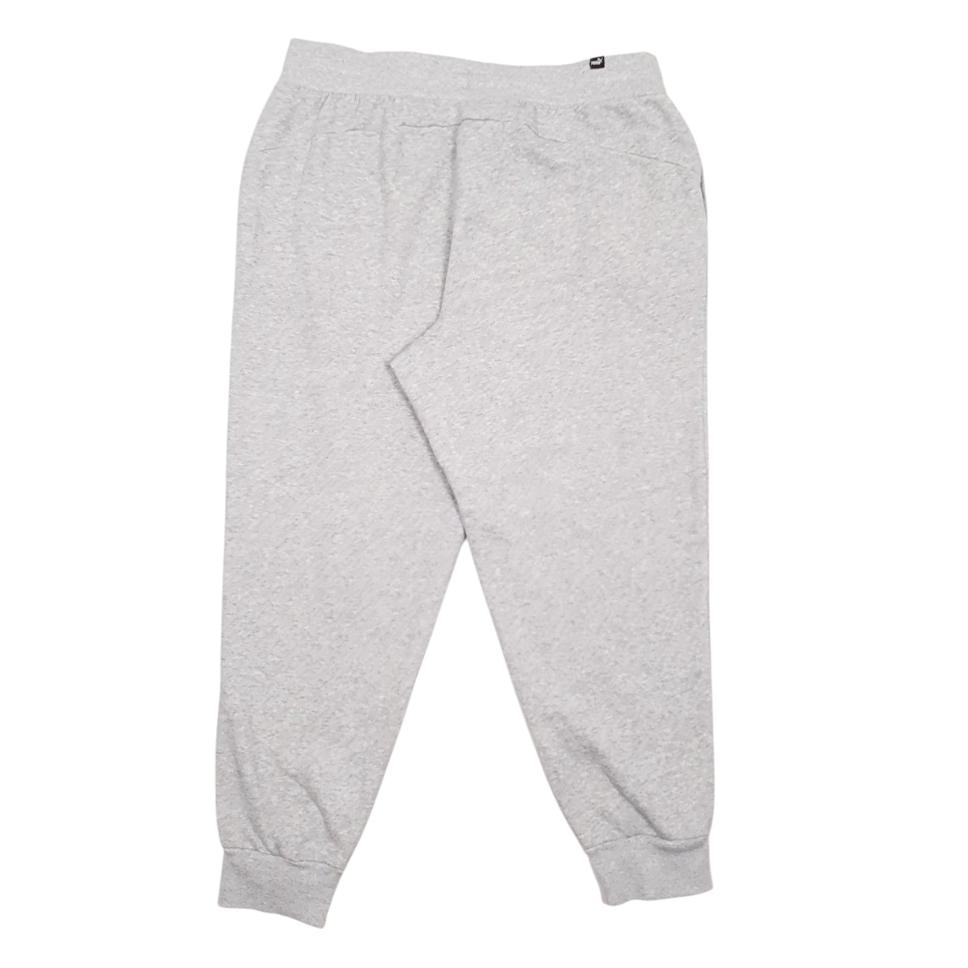 Mens Grey Puma Stretch Hoodie Trousers