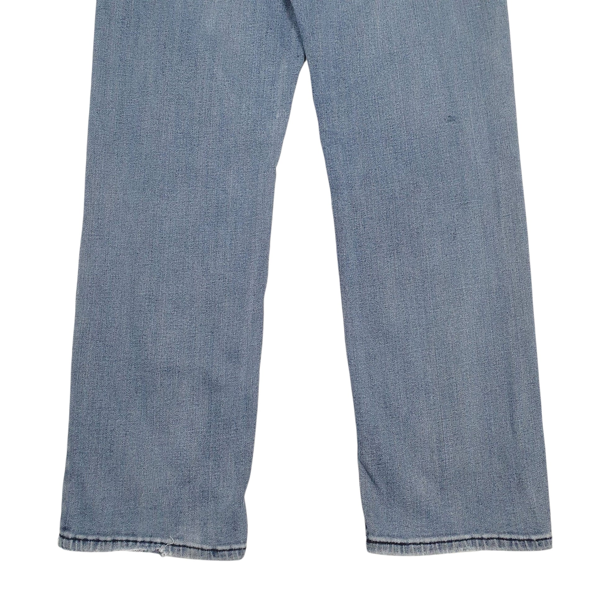 Mens Blue Levis Distressed  Jeans