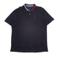 Mens Black Tommy Hilfiger  Short Sleeve Polo Shirt
