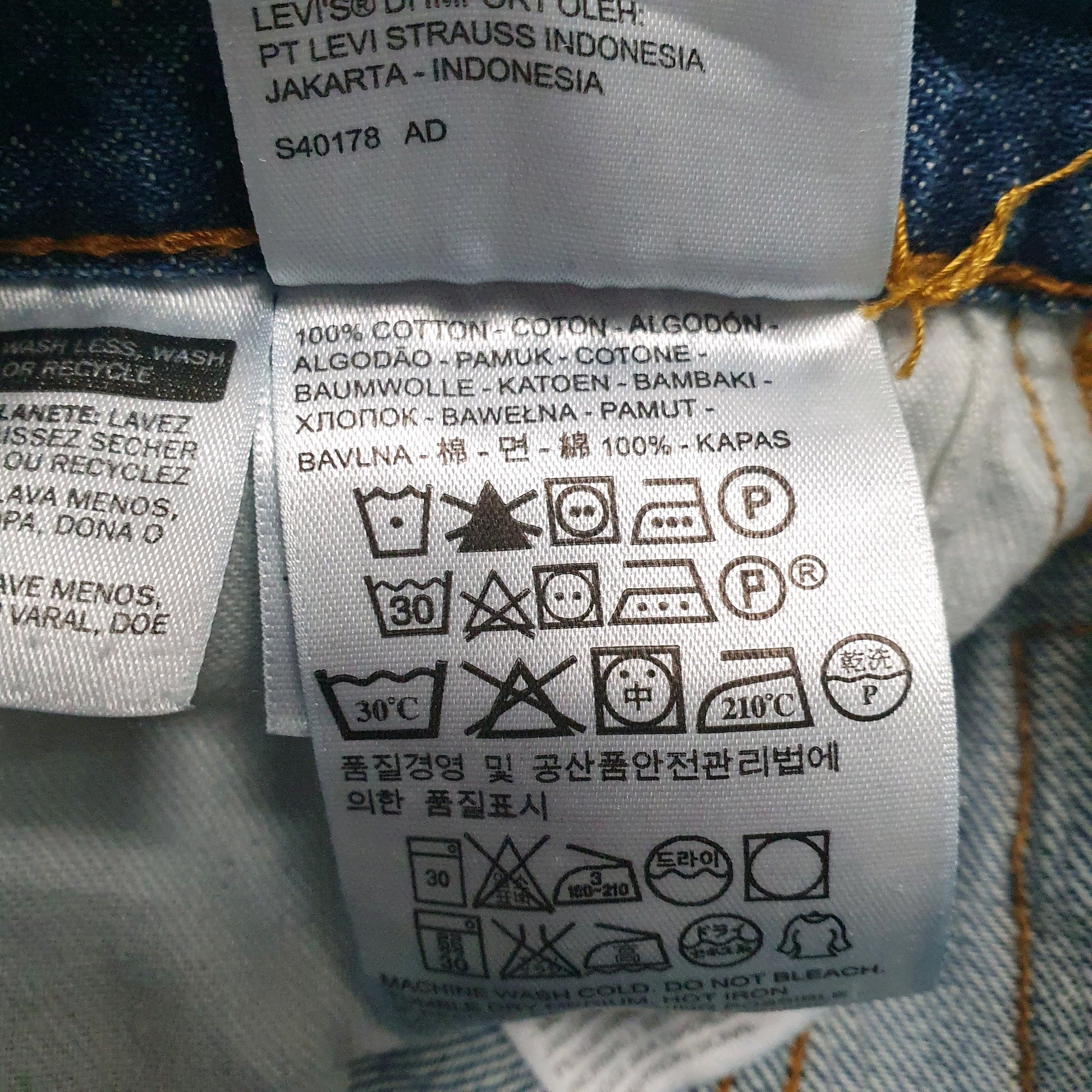 Mens Blue Levis   Jeans