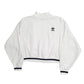 Mens White Adidas Cropped Crewneck Jumper