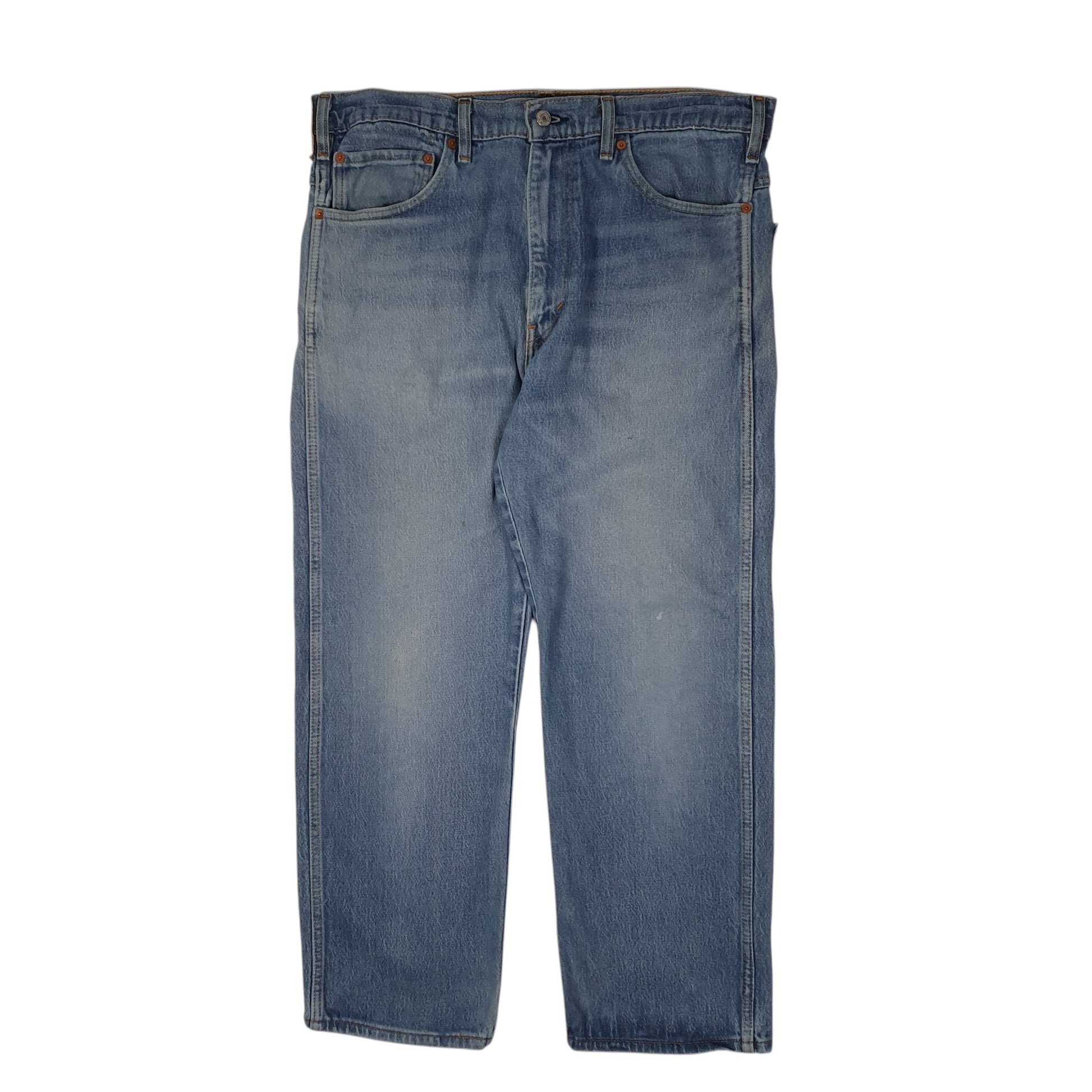 Mens Blue Levis 37681 Western Fit JeansW38 L30