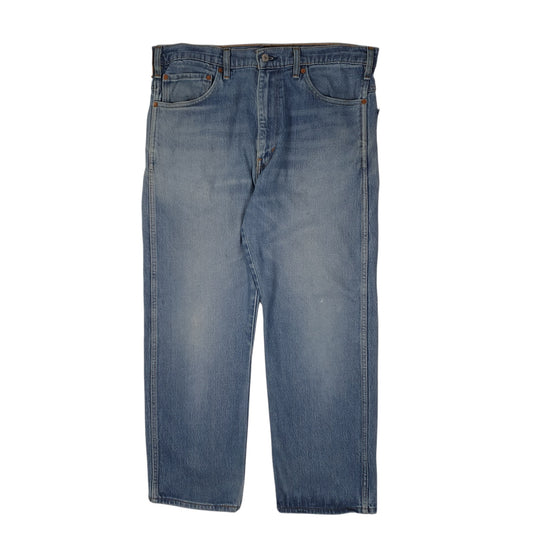 Mens Blue Levis 37681 Western Fit JeansW38 L30