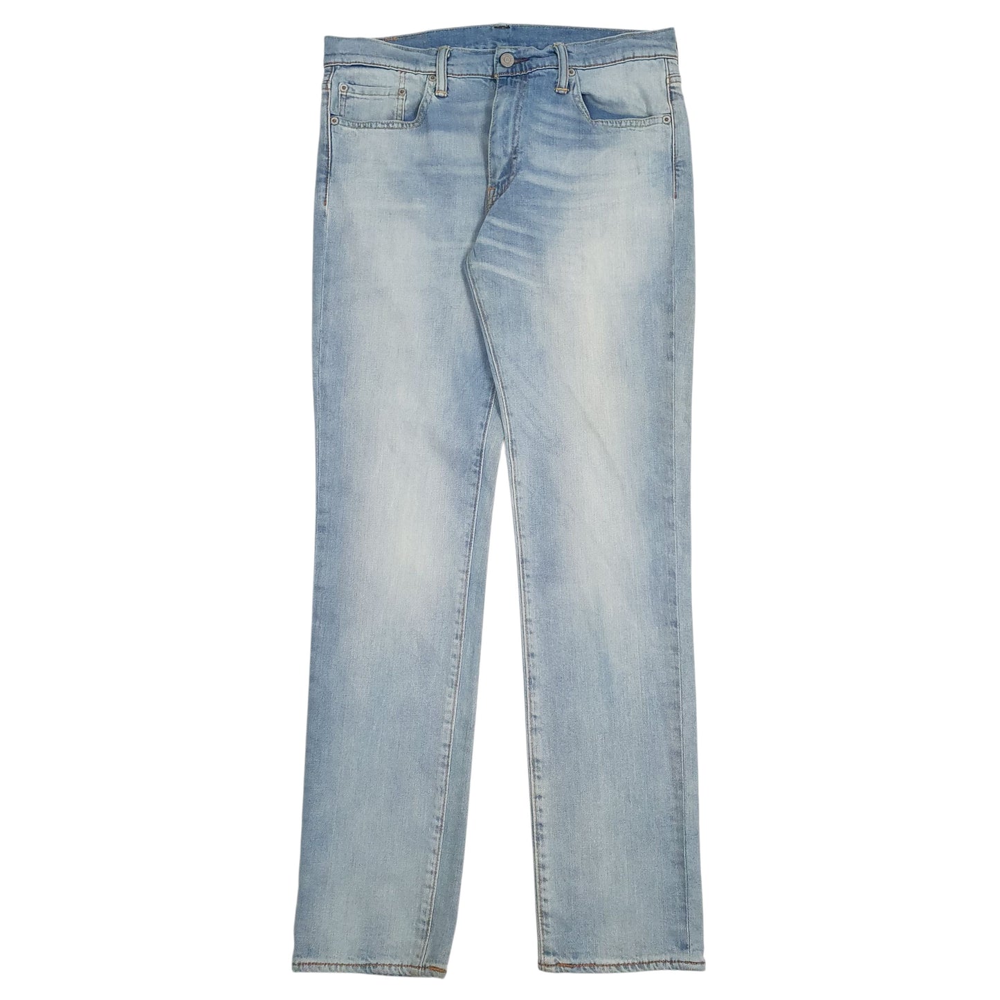 Mens Blue Levis Fading/discolouration throughout. 511 JeansW33 L32