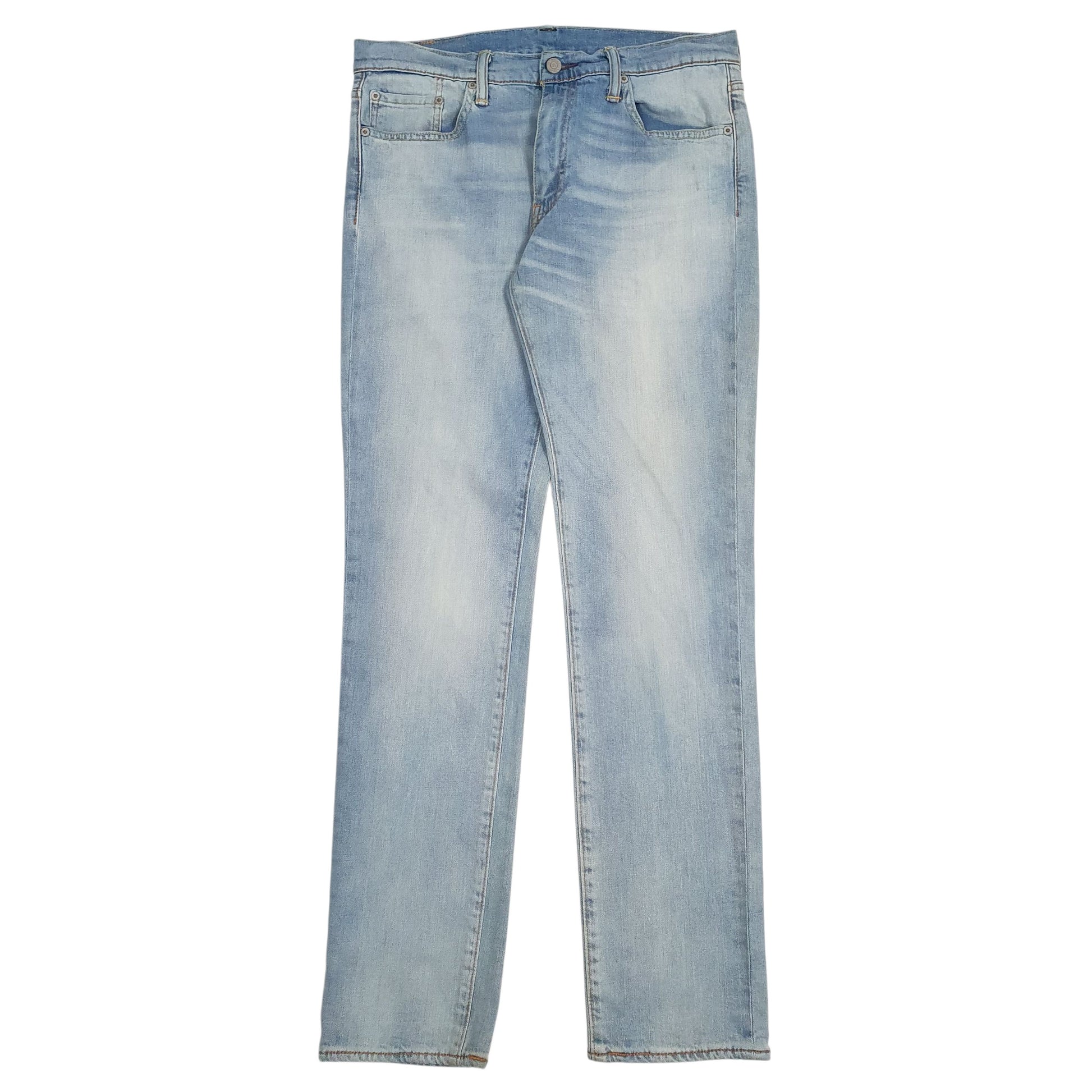 Mens Blue Levis Fading/discolouration throughout. 511 JeansW33 L32