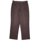 Mens Burgundy Tommy Hilfiger Pleated Chino Trousers