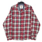 Mens Red Wrangler  Long Sleeve Shirt