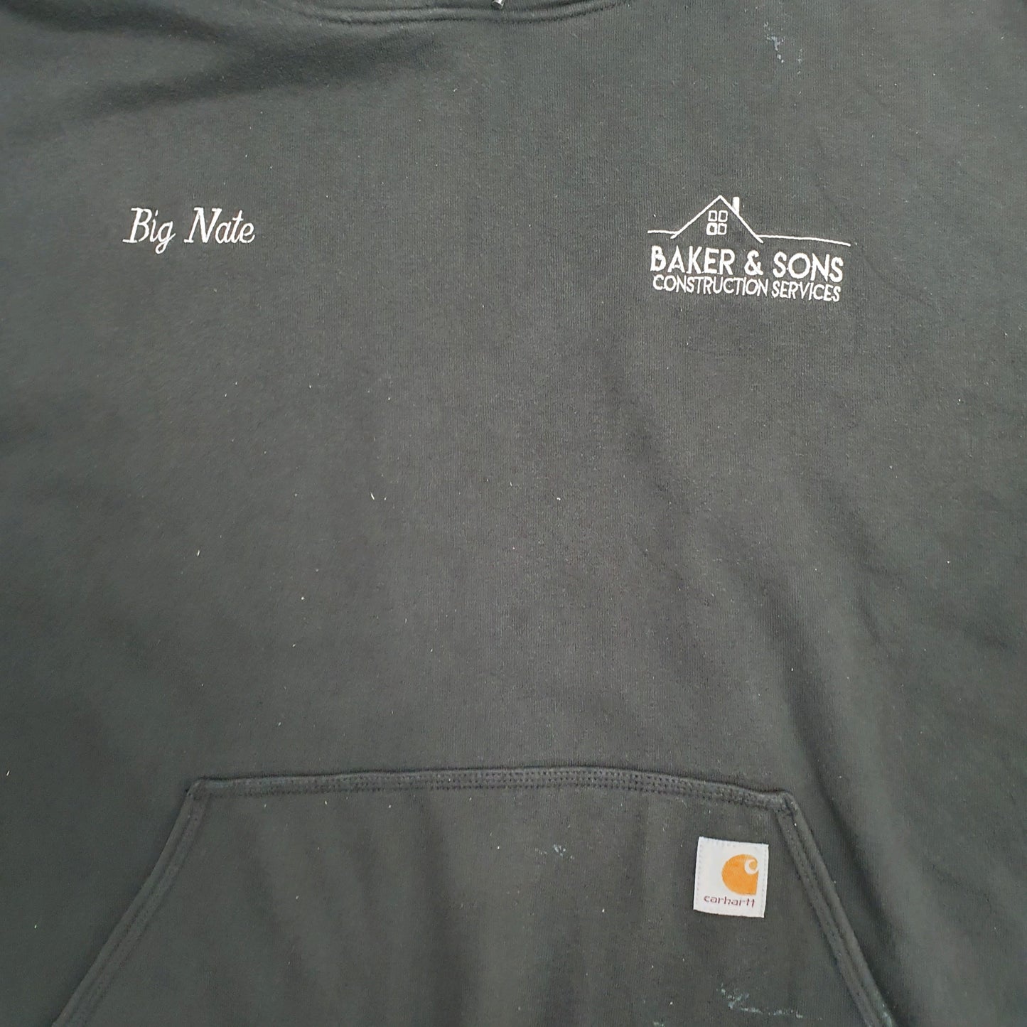 Mens Black Carhartt  Hoodie Jumper