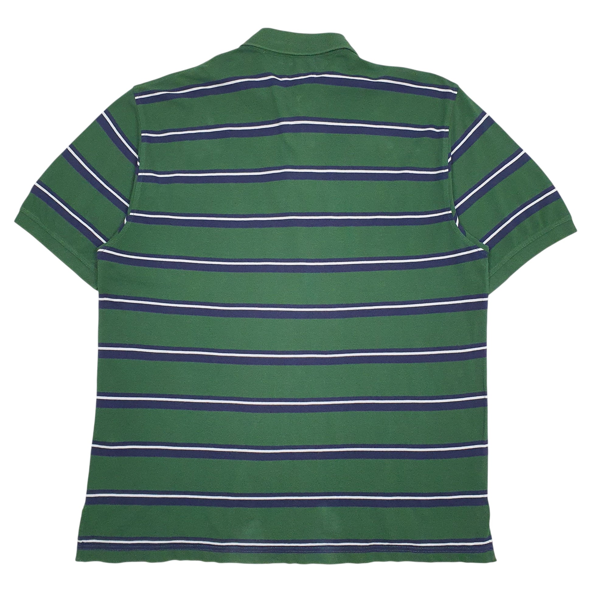 Mens Green Tommy Hilfiger  Hoodie Polo Shirt