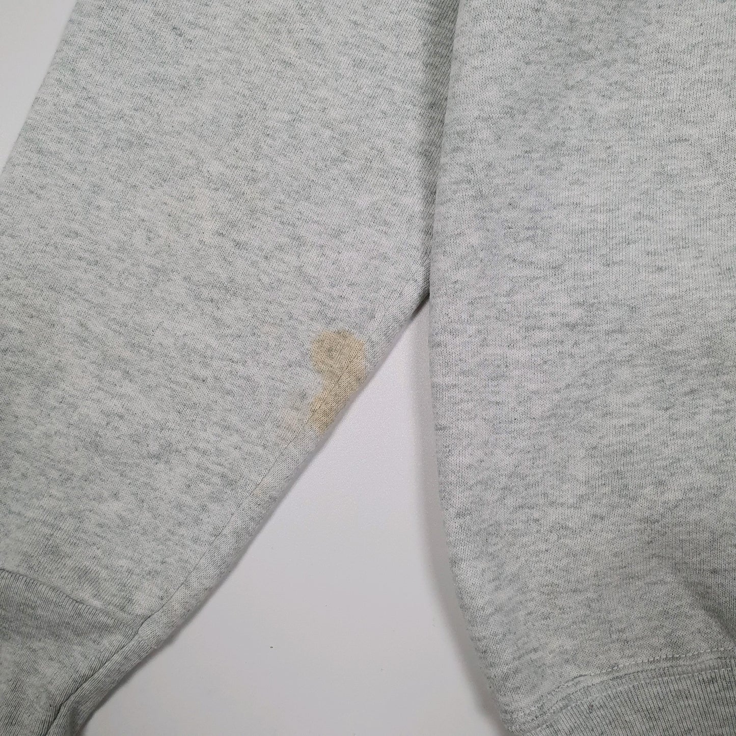 Mens Grey Fruit Of The Loom Vintage 90s Crewneck Jumper