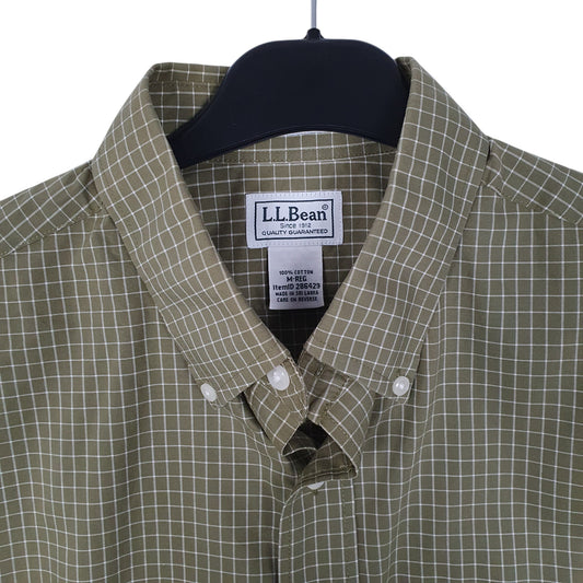 Mens Green L.L.Bean   Shirt