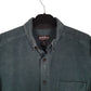 Mens Blue Woolrich Thick Chamois  Shirt