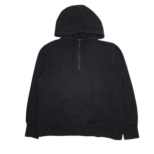 Womens Grey Carhartt Quarter Zip Hoodie Jumper