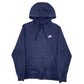 Mens Navy Nike  Full Zip Jumper