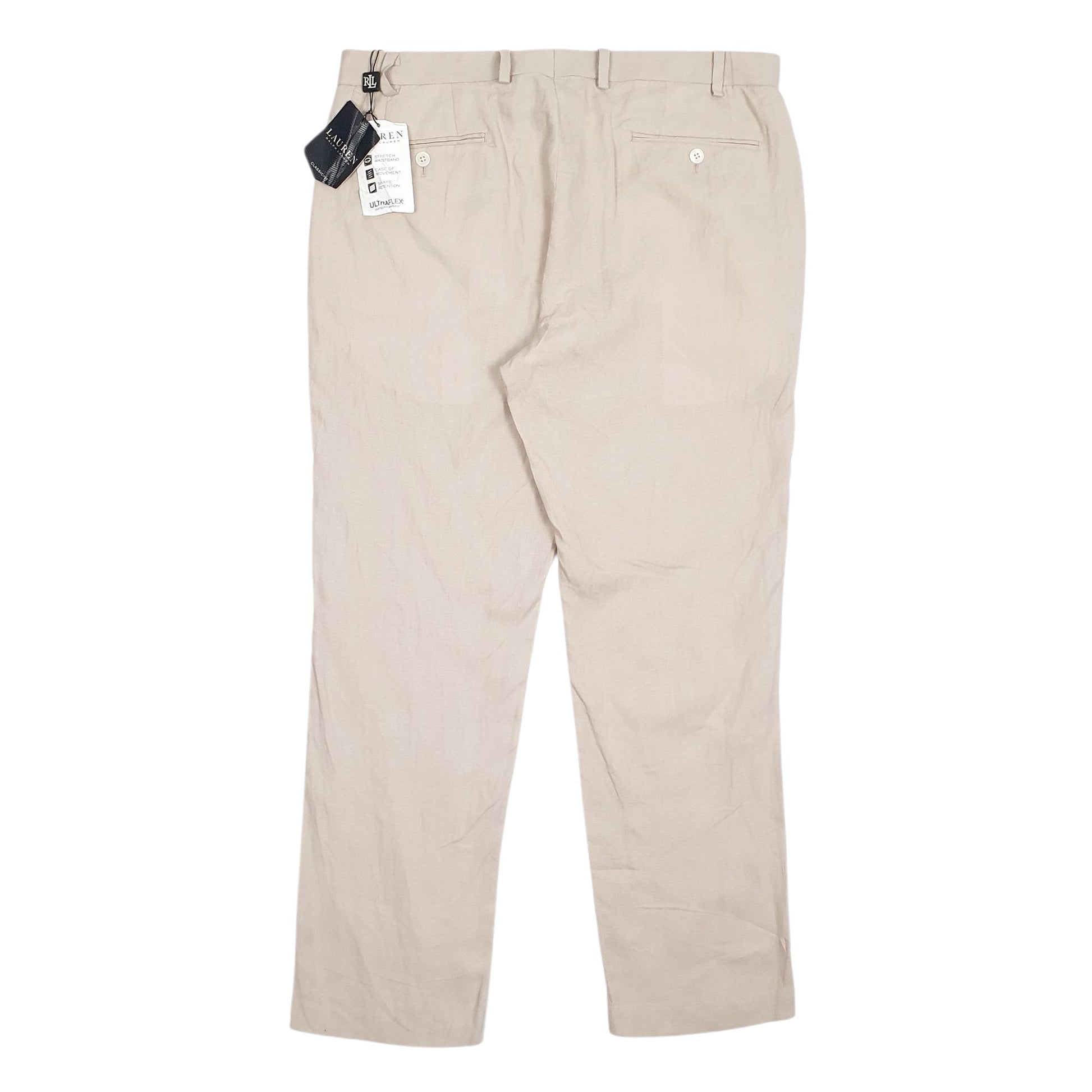 Mens Beige Ralph Lauren   Trousers