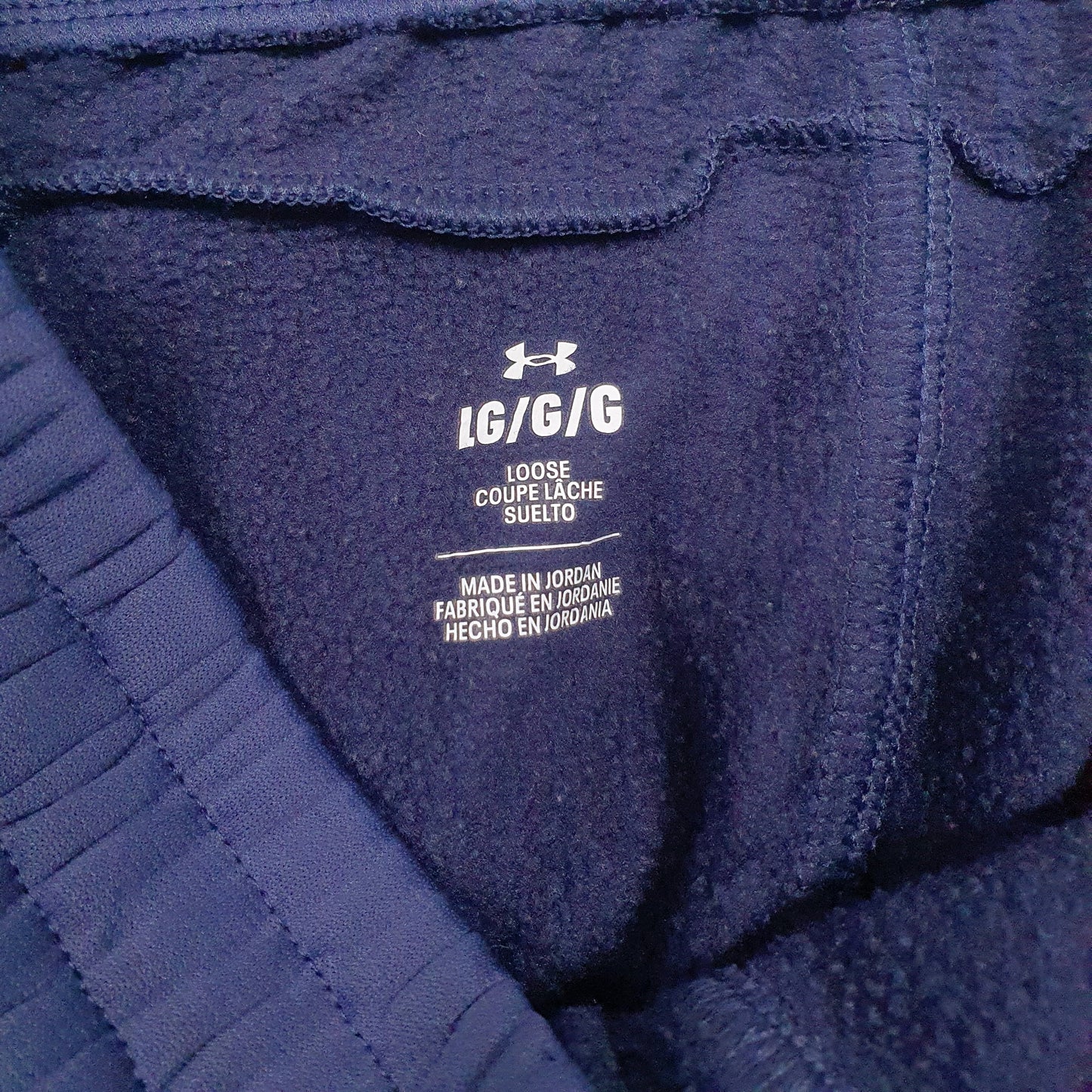 Mens Navy Under Armour   Trousers