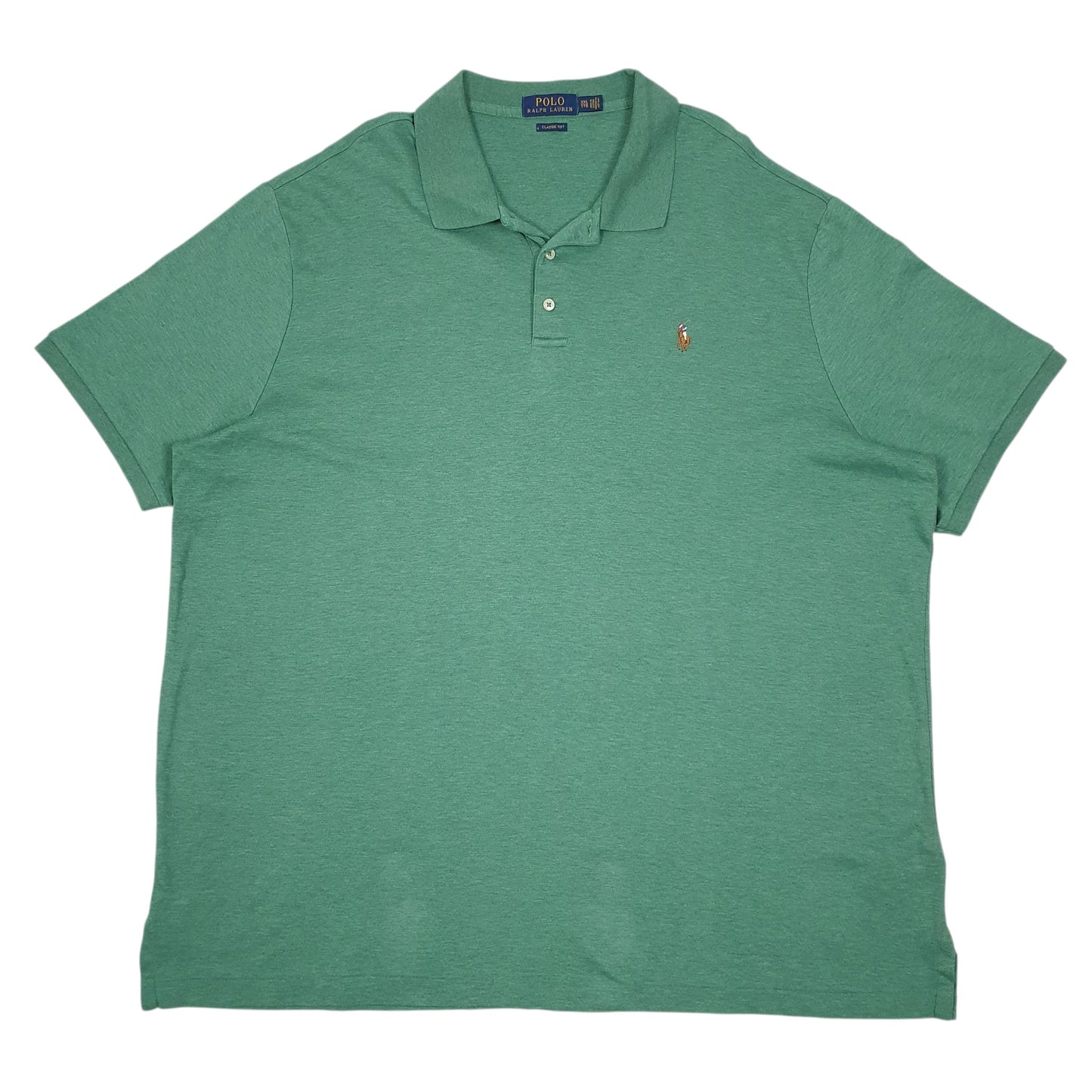 Mens Green Polo Ralph Lauren  Short Sleeve Polo Shirt