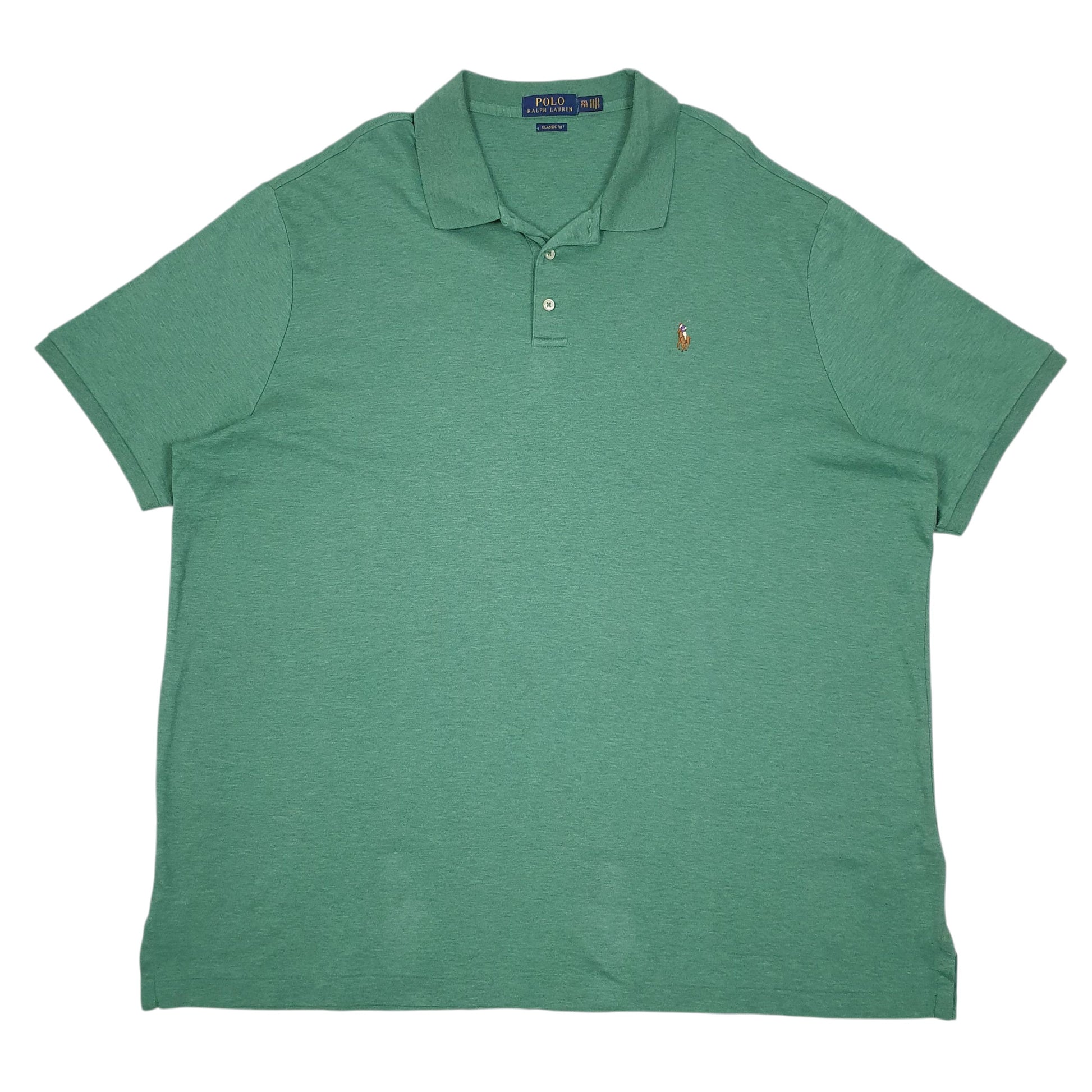 Mens Green Polo Ralph Lauren  Short Sleeve Polo Shirt