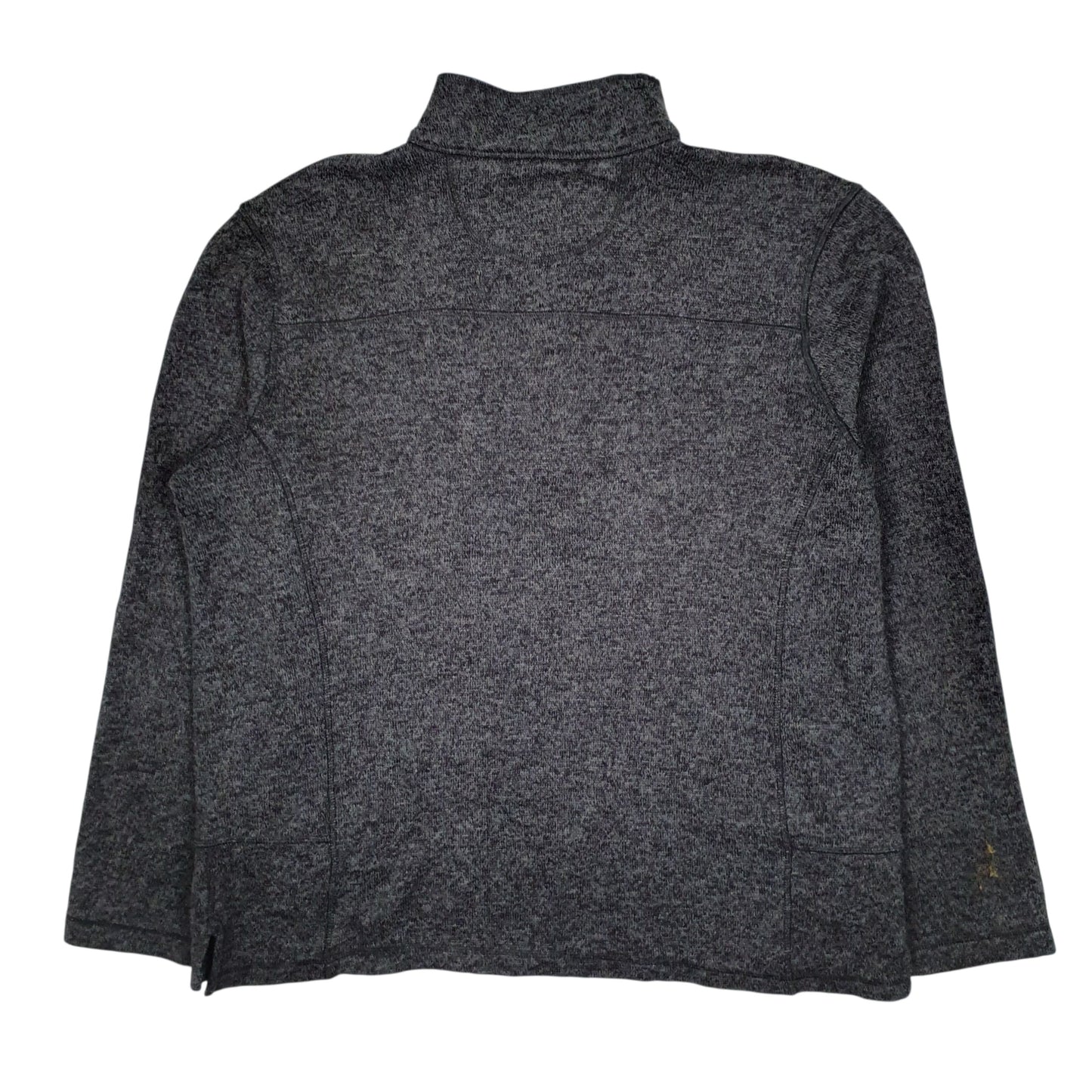Mens Grey Woolrich  Quarter Zip Jumper