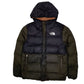 Mens Green The North Face Nuptse  Coat