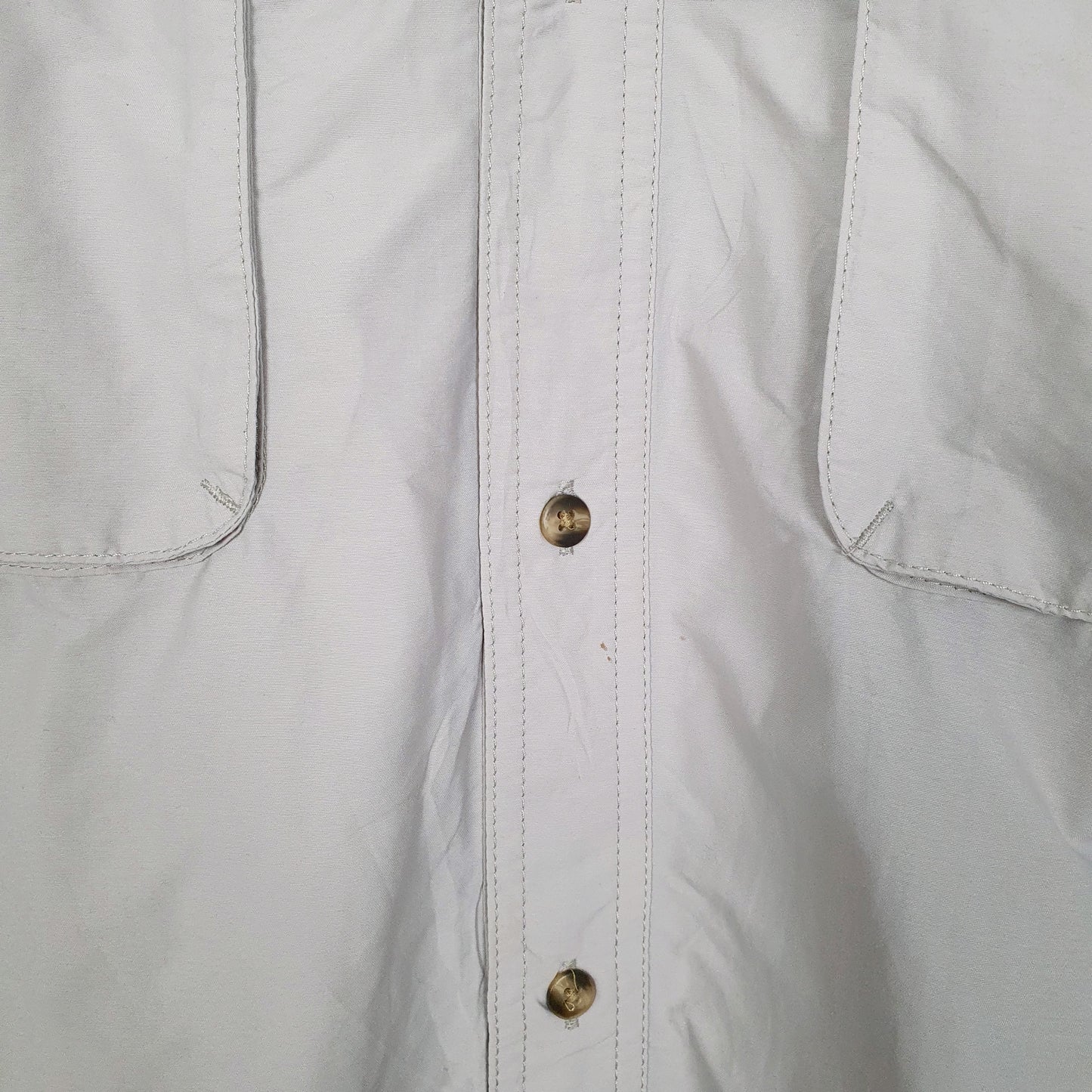 Mens Grey L.L.Bean Walking Hiking  Shirt