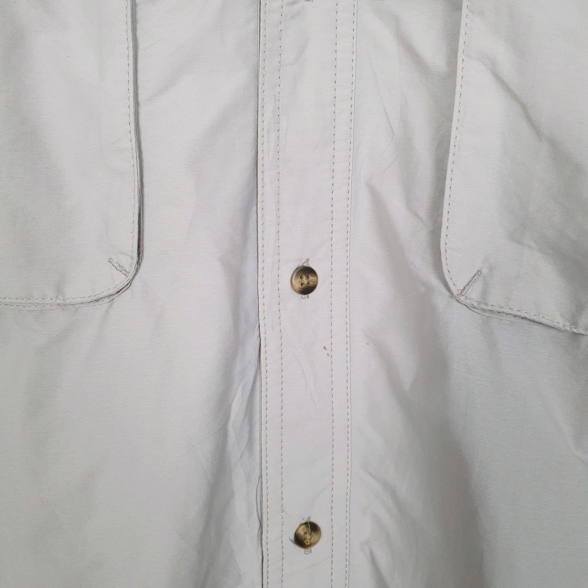 Mens Grey L.L.Bean Walking Hiking  Shirt