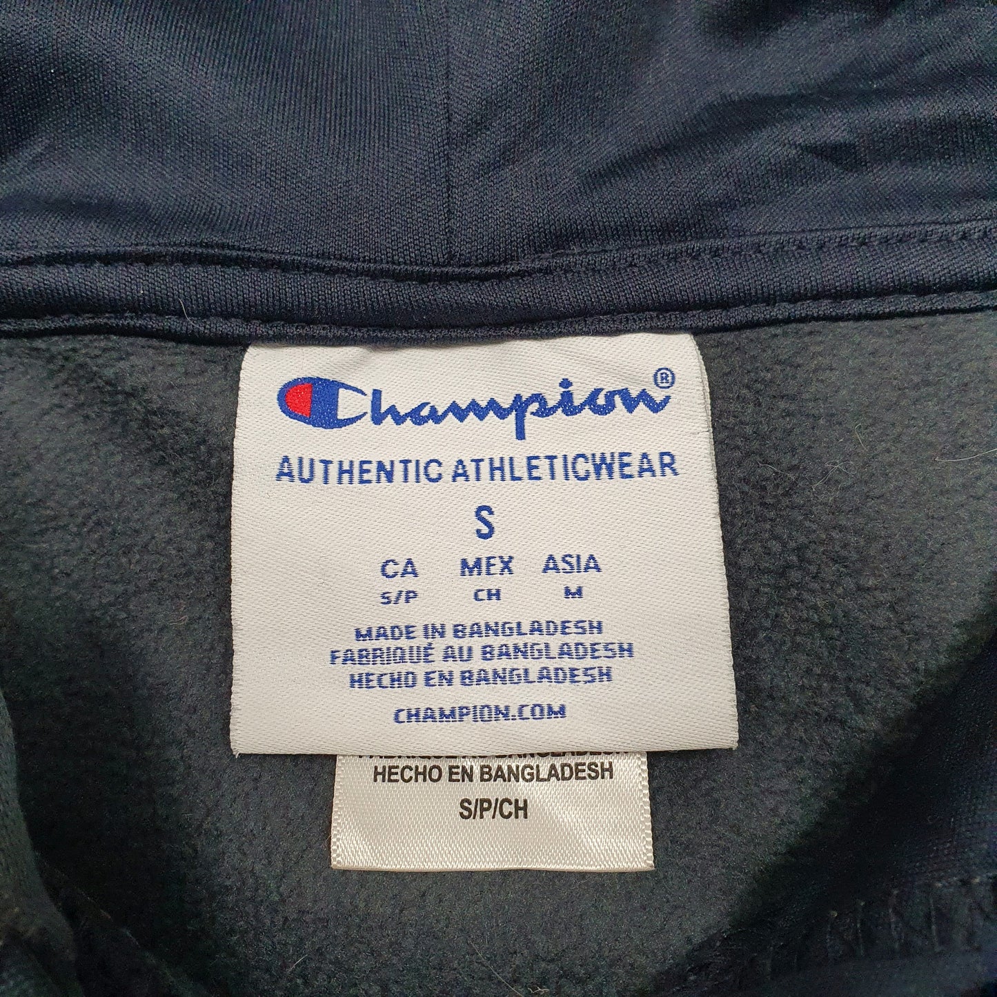 Mens Grey Champion Michigan Hoodie Jumper