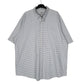 Mens White L.L.Bean  Short Sleeve Shirt