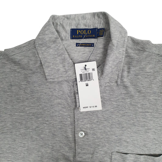 Mens Grey Polo Ralph Lauren   Polo Shirt