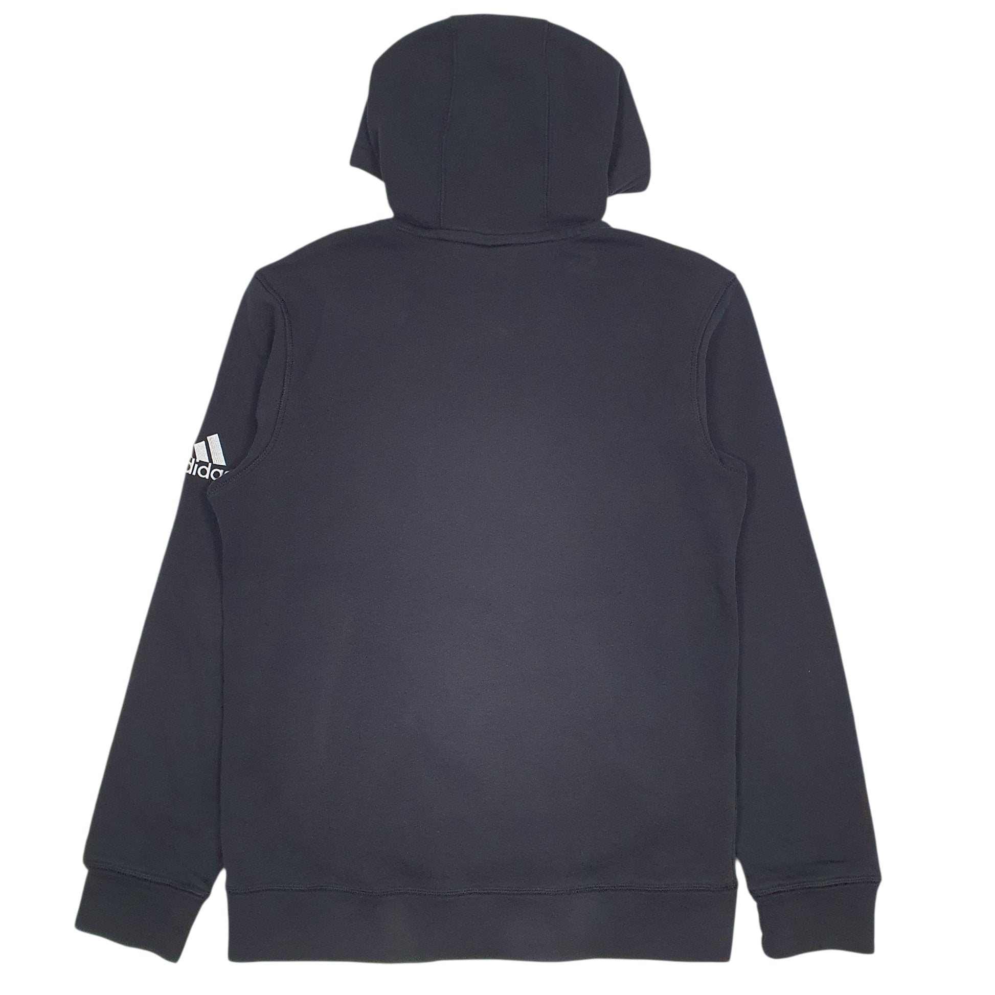 Mens Black Adidas  Hoodie Jumper