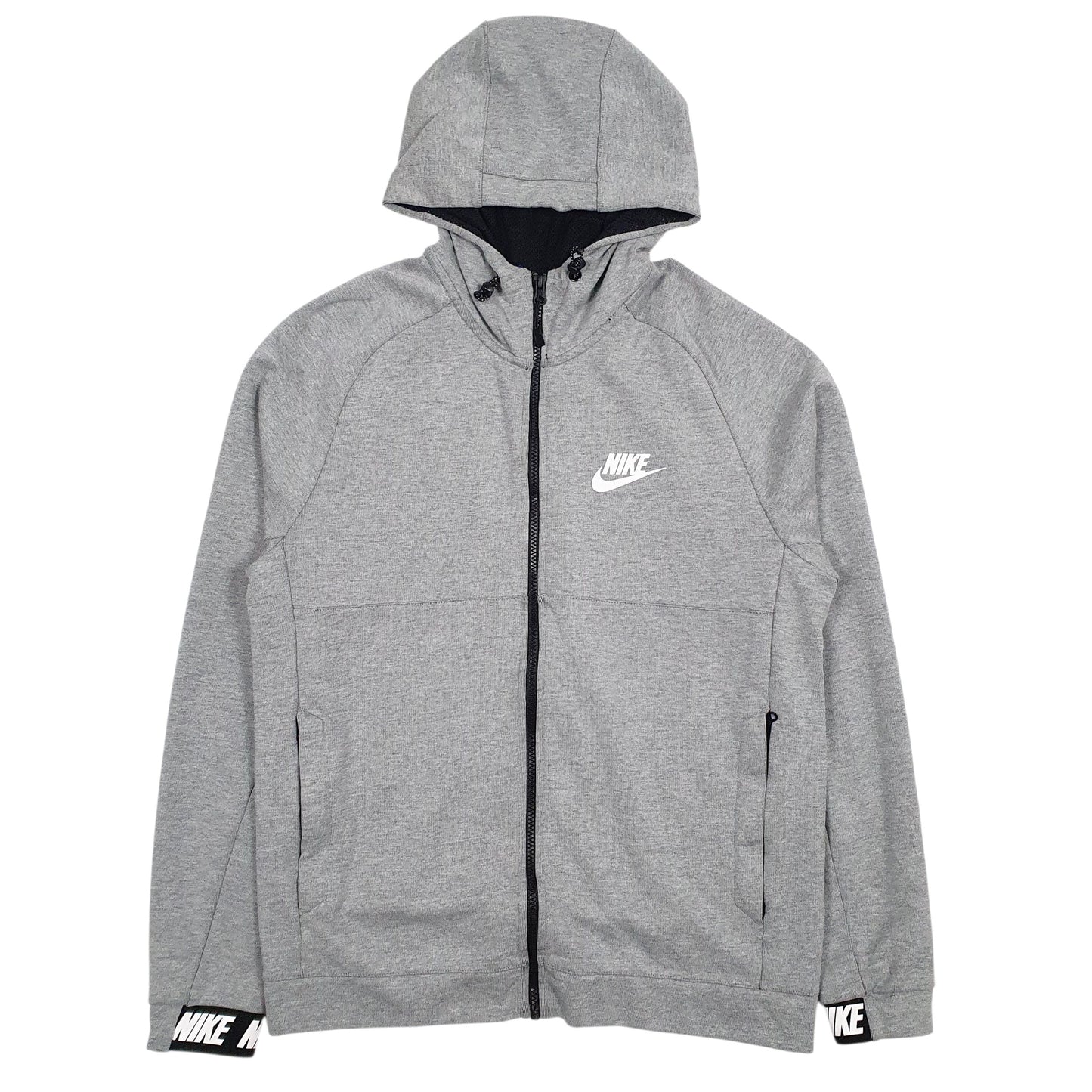 Mens Grey Nike  Full Zip Jumper