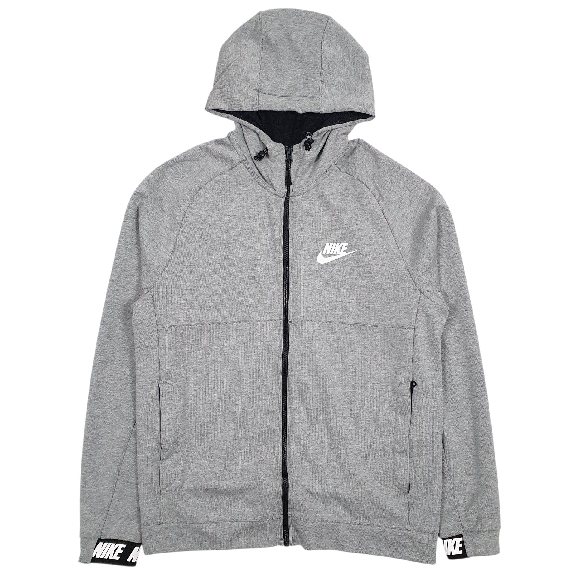 Mens Grey Nike  Full Zip Jumper