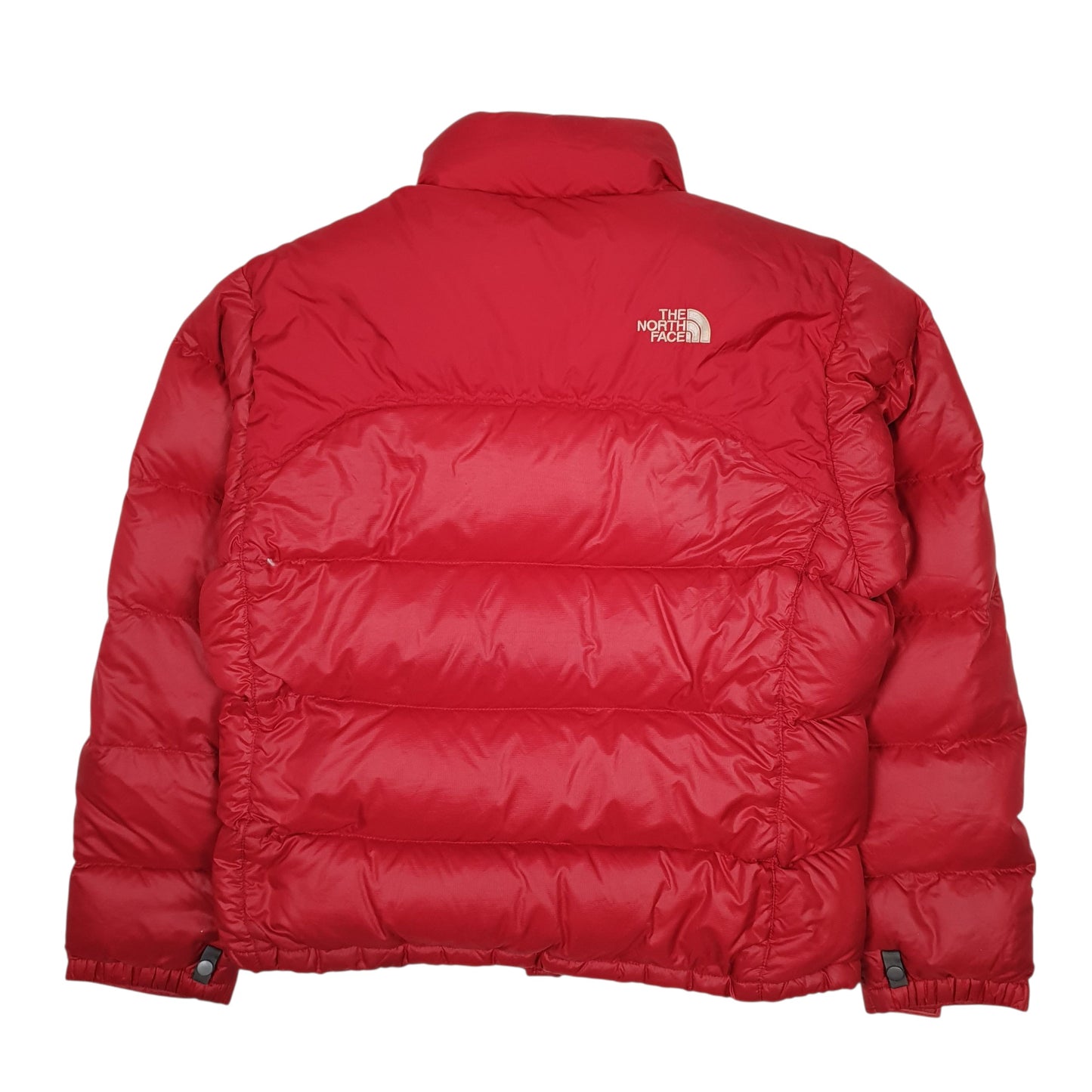 Womens Red The North Face Nuptse  Coat