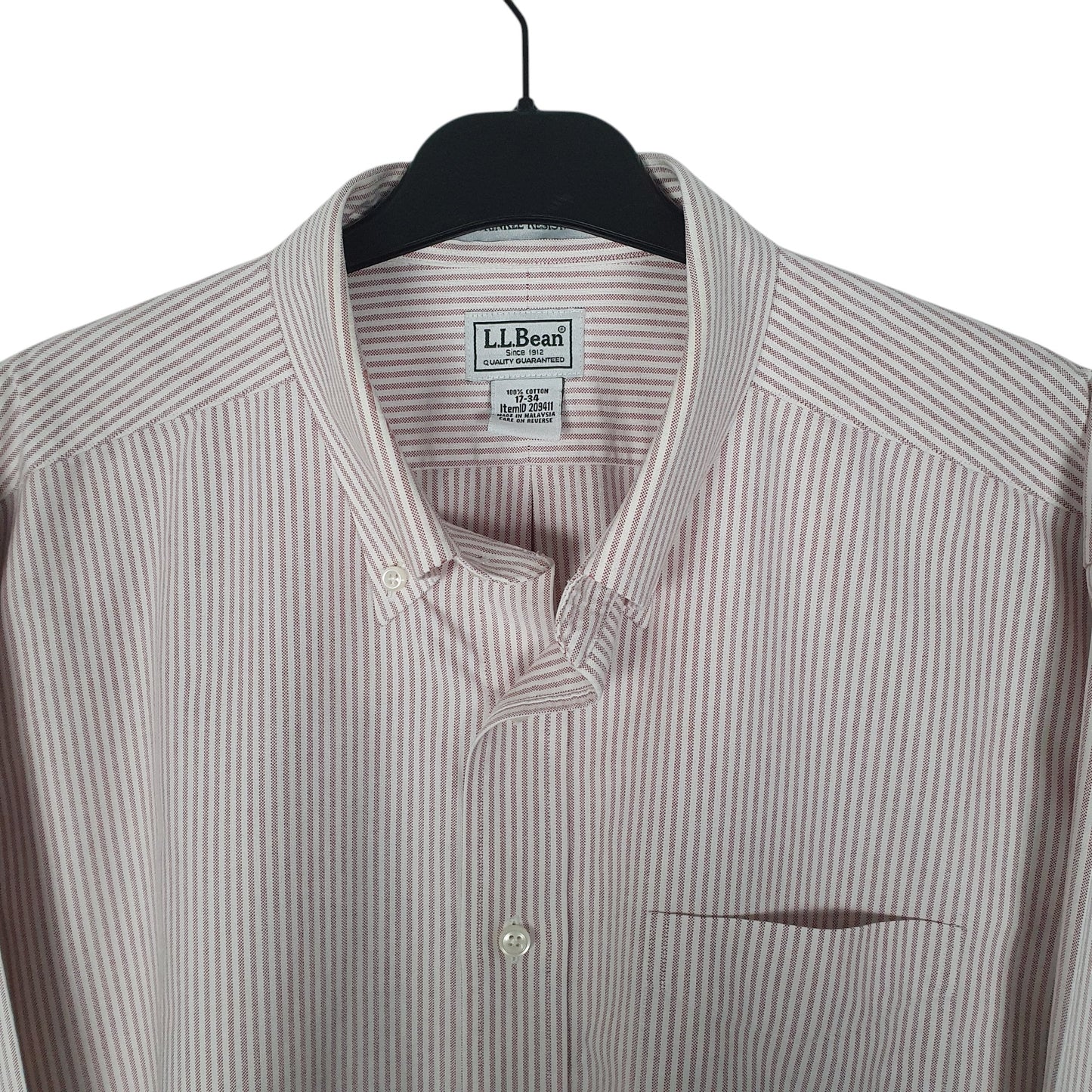 Mens Pink L.L.Bean   Shirt