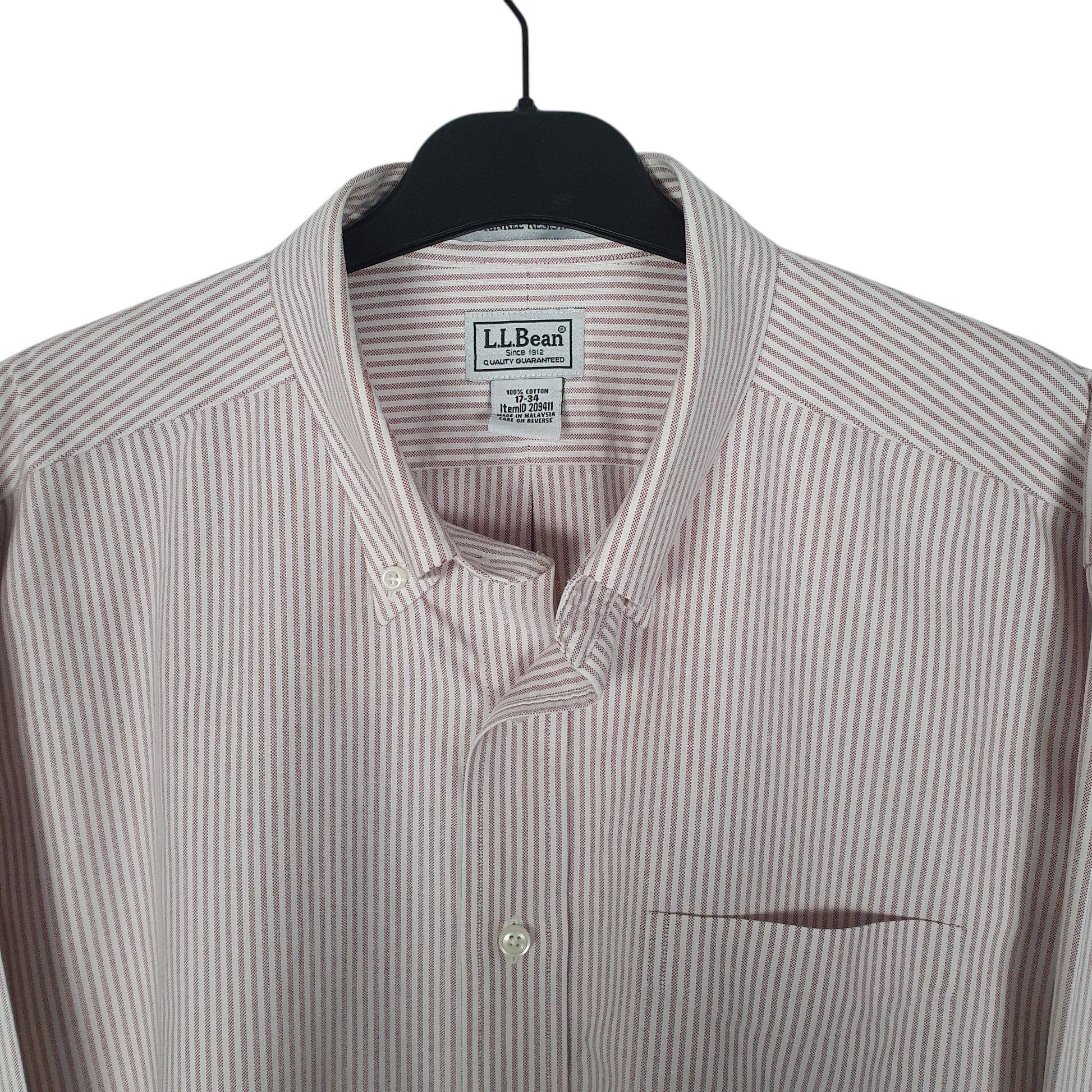 Mens Pink L.L.Bean   Shirt