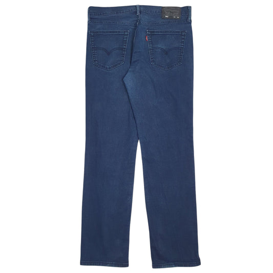 Mens Blue Levis Distressed  Jeans