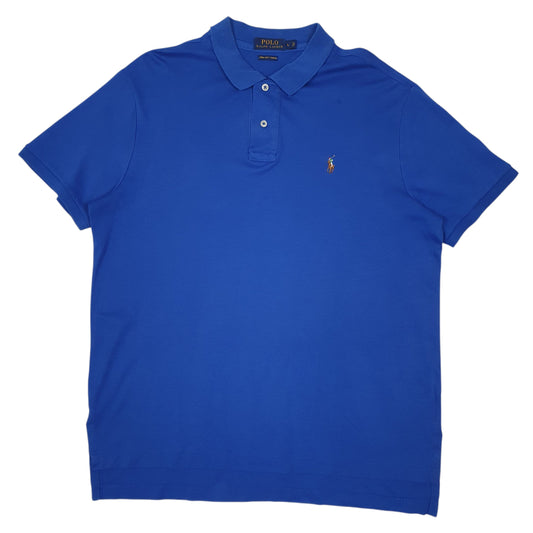 Mens Blue Polo Ralph Lauren  Short Sleeve Polo Shirt