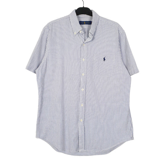Mens Blue Ralph Lauren  Short Sleeve Shirt